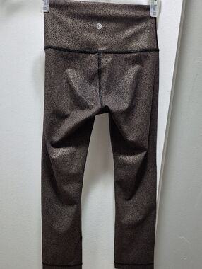 Lululemon Metallic Leggings